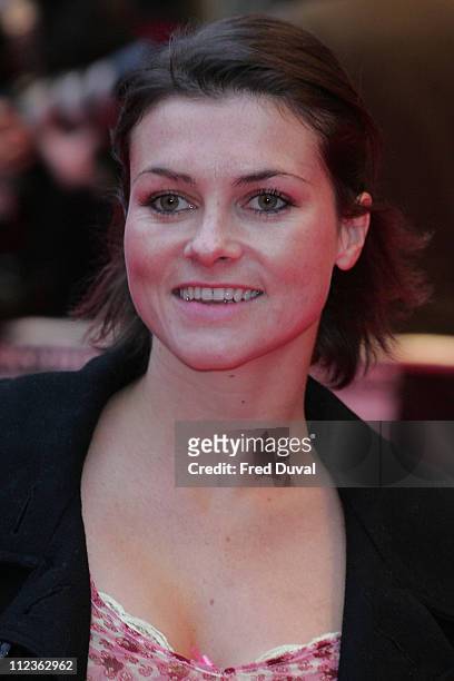 Holly Davidson during "Wild Hogs" London Premiere - Red Carpet at Odeon West End in London, Great Britain.