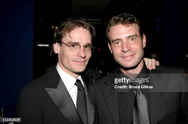 Robert Sean Leonard and Scott Foley during Opening Night of "The Violet Hour" on Broadway at The Biltmore Theater and The Supper Club in New York...