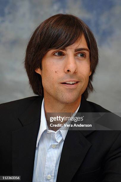 Jason Schwartzman during "Shopgirl" Press Conference with Claire Danes, Jason Schwartzman and Steve Martin at Four Seasons Hotel in Los Angeles,...