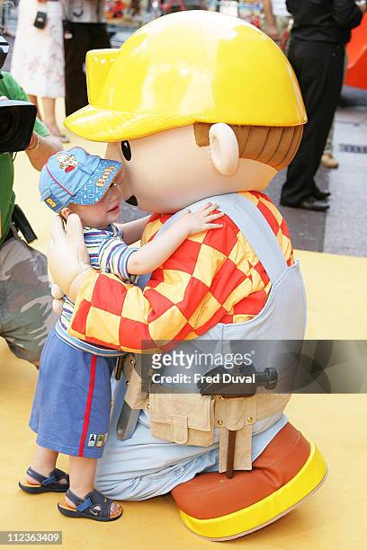 Bob the Builder during Bob The Builder "Built To Be Wild" London Premiere - Outside Arrivals at Odeon West End in London, Great Britain.