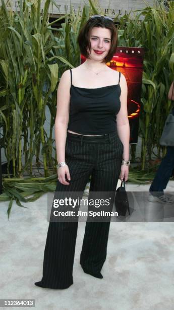 Heather Matarazzo during "Signs" Premiere - New York at Alice Tully Hall in New York City, New York, United States.
