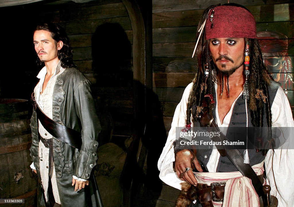 "Pirates of the Caribbean" Character Wax Figures Unveiled at Madame Tussauds in London - July 5, 2006