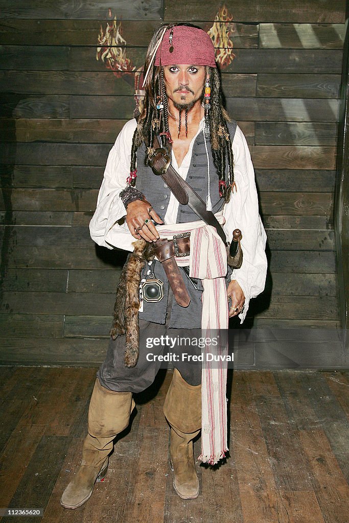 "Pirates of the Caribbean" Character Waxworks Unveiled at Madame Tussauds in London - July 5, 2006