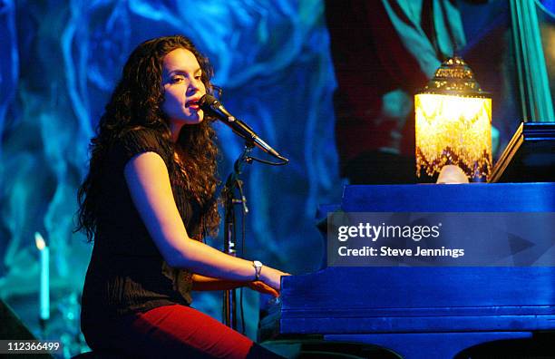 Norah Jones Performs songs off her CD " Come Away With Me" at Bimbo's nightclub in San Francisco.