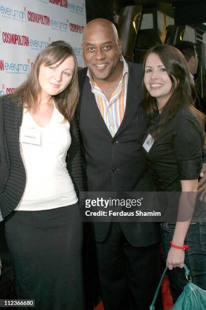 Ainsley Harriott and guests during Cosmopolitan Naked Male Centrefold Party 2005 at Pangaea in London, Great Britain.