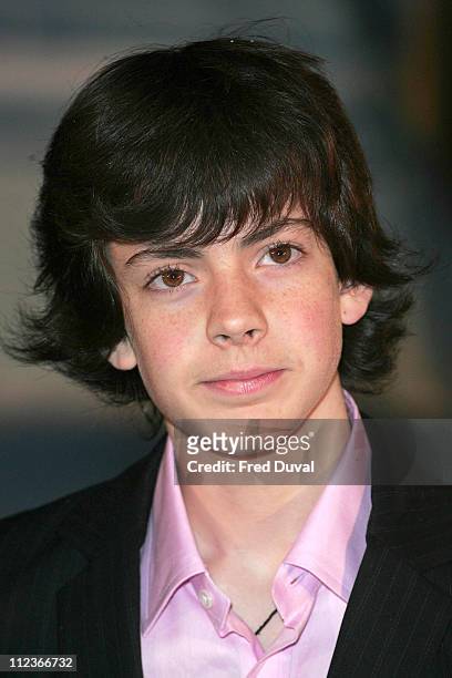 Skandar Keynes during "The Chronicles of Narnia: The Lion, The Witch and the Wardrobe" London Premiere at Royal Albert Hall in London, Great Britain.