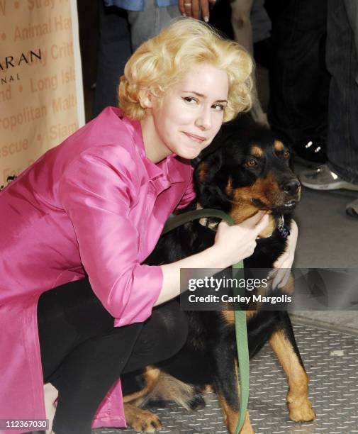 Nellie McKay during Broadway Barks 8 at Shubert Alley in New York City, New York, United States.