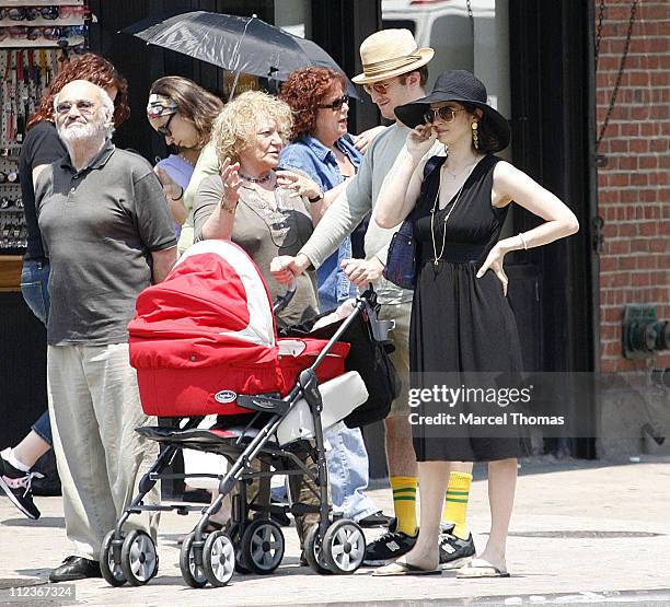 Rachel Weisz, Darren Aronofsky and Henry Chance Aronofsky