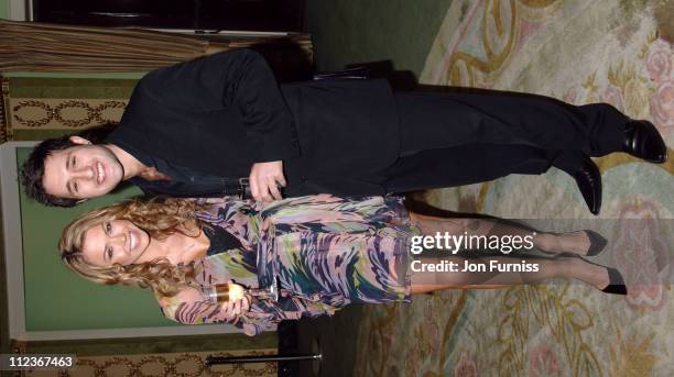 Adele Silva and Antony Costa during UK FiFi Awards 2006 - Inside at The Dorchester in London, Great Britain.