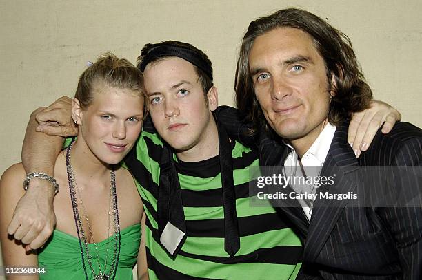 Alexandra Richards, DJ Nick Cohen and Jamie Mulholland of Cain