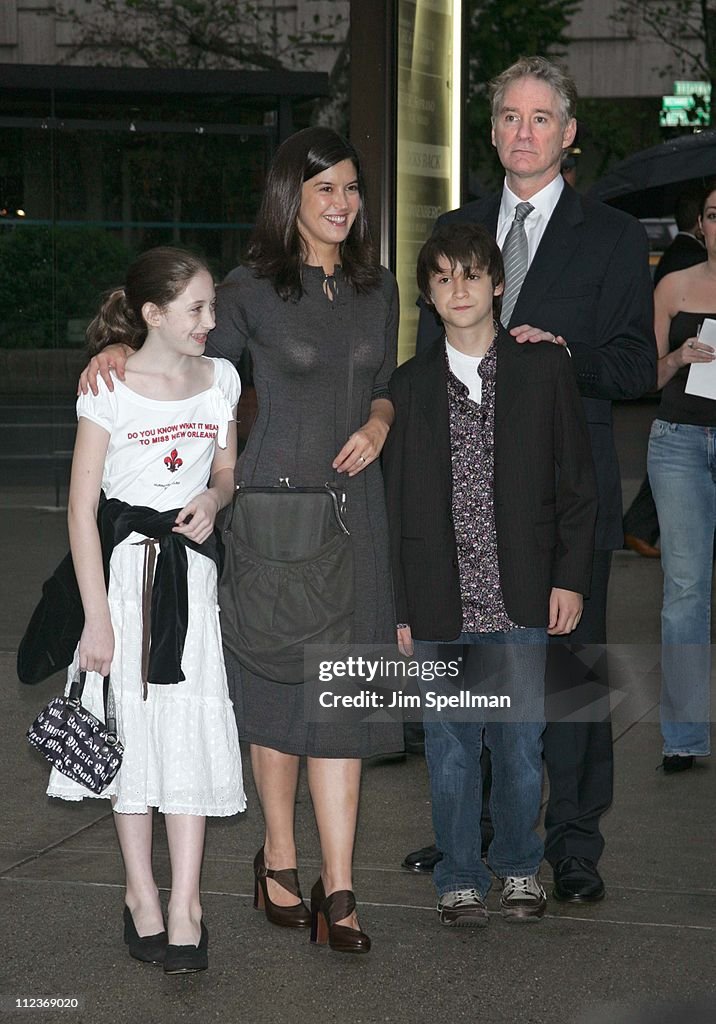 Greta Kline, Phoebe Cates, Kevin Kline and Owen Kline Nachrichtenfoto