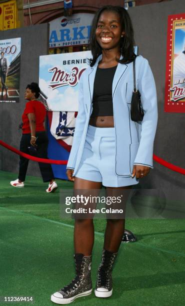 Camille Winbush during "Mr. 3000" Los Angeles Premiere - Red Carpet at El Capitan Theatre in Hollywood, California, United States.