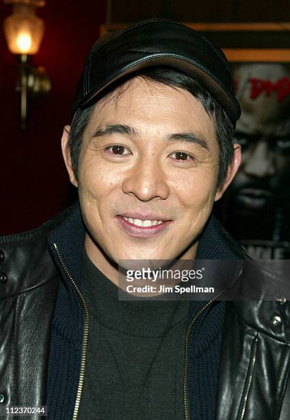 Jet Li during World Premiere of "Cradle 2 the Grave" at The Ziegfeld Theatre in New York City, New York, United States.