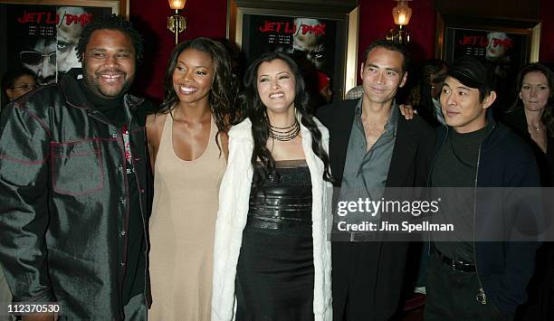 Anthony Anderson, Gabrielle Union, Kelly Hu, Mark Dacascos and Jet Li