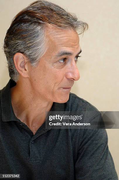 David Strathairn during "Good Night, and Good Luck." Press Conference with David Strathairn and George Clooney at Park Hyatt Century City in Century...