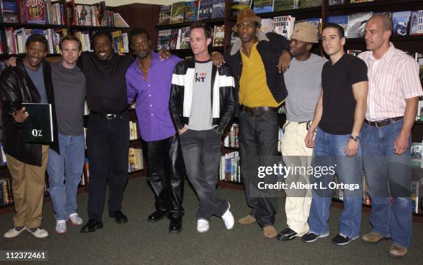 Reg E. Cathey, Lee Tergesen, Ernie Hudson, Eamonn Walker, Dean Winters, Leon, Harold Perrineau, Kirk Acevedo,and Rick Rogers