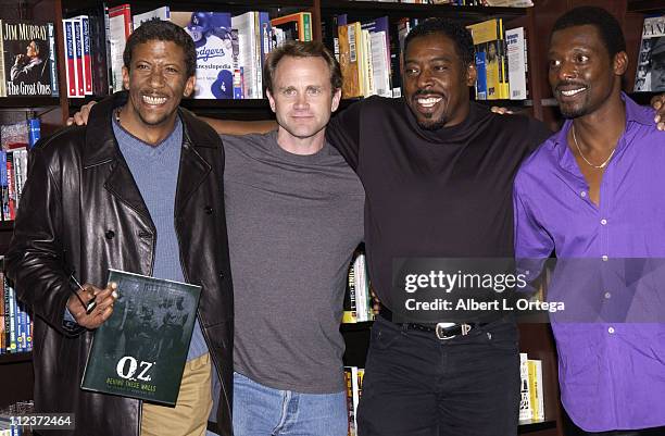 Reg E. Cathey, Lee Tergesen, Ernie Hudson,and Eamonn Walker