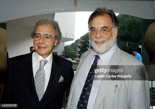 Lalo Schifrin and Francis Ford Coppola during "THX 1138" Director's Cut New York Special Screening at Guggenheim Museum in New York City, New York,...