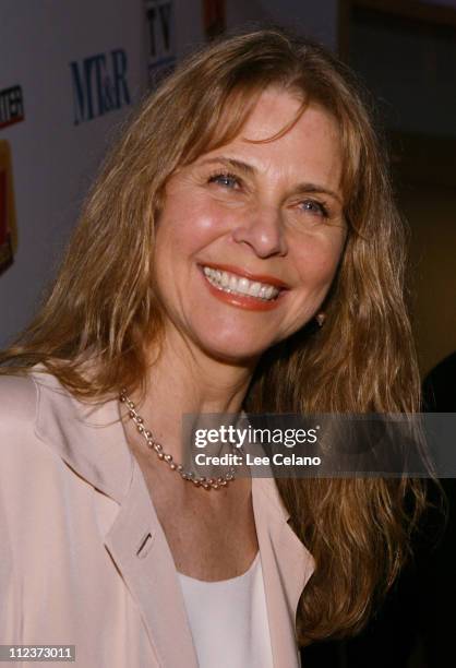 Lindsay Wagner during The Hollywood Reporter and Museum of Television and Radio TV Milestones Cocktail Reception - Arrivals at The Museum of...
