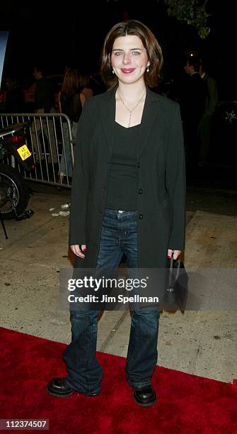 Heather Matarazzo during New York Premiere of "Igby Goes Down" at Chelsea West Theatres in New York City, New York, United States.