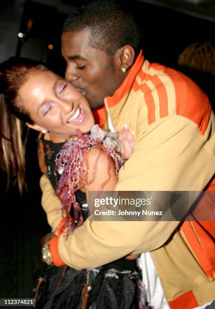 Adrienne Bailon of 3LW and Loon during 2003 Vibe Awards - After Party at Viceroy Hotel in Los Angeles, California, United States.