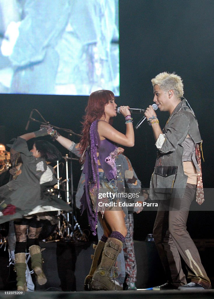 RBD in Concert at the Sports Palace in Madrid - January 7, 2007