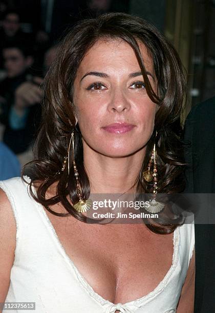 Annabella Sciorra during "The Sopranos" 4th Season - Premiere at Radio City Music Hall in New York City, New York, United States.