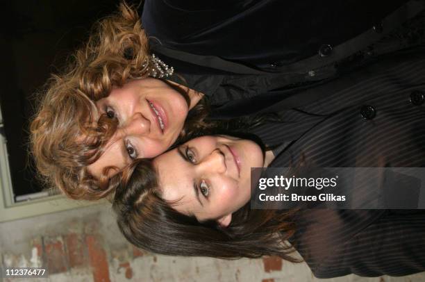 Sara Switzer and Sandra Bernhard during "WedRock" - A Star Studded Benefit Concert for Freedom for Same Sex Couples to Marry at Crobar in New York...