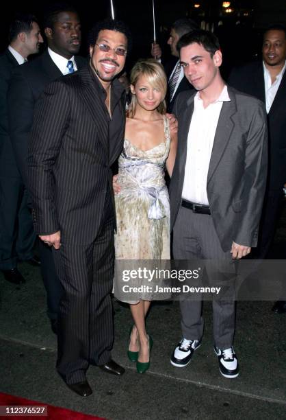 Lionel Richie, Nicole Richie and DJ Am during Cipriani's Wall Street Concert Series Featuring Lionel Richie at Cipriani's Wall Street in New York...