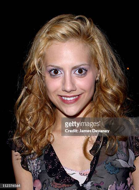 Brittany Murphy during Brittany Murphy On Location for "Molly Gunn" at Lower Manhattan in New York City, New York, United States.