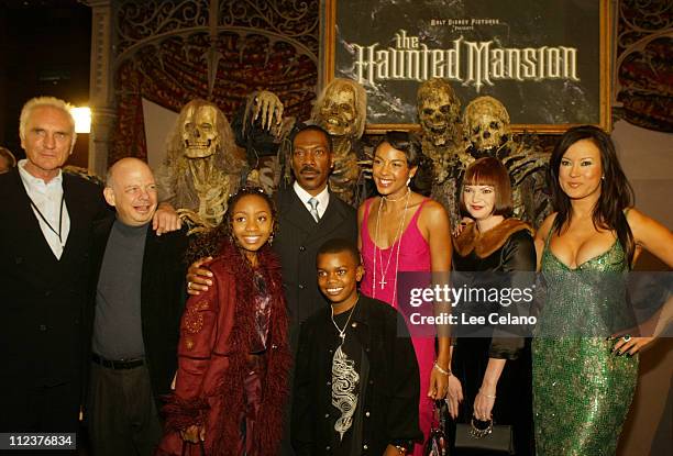 Terence Stamp, Wallace Shawn, Aree Davis, Eddie Murphy, Marc John Jeffries, Marsha Thomason, Dina Waters and Jennifer Tilly