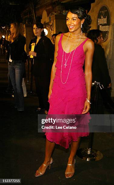 Marsha Thomason during "The Haunted Mansion" World Premiere - Red Carpet at El Capitan Theatre in Hollywood, California, United States.