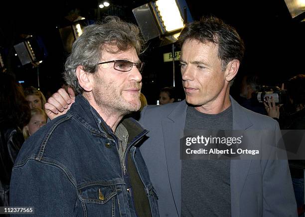 Tcheky Karyo và Bruce Greenwood trong buổi ra mắt phim "The Core" tại Mann'a... Nachrichtenfoto - Getty Images