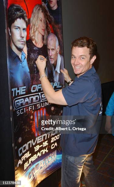 James Marsters during Creation Entertainment's Grand Slam/Sci-Fi Summit XV - Day 2 at Burbank Airport Marriott Hotel in Burbank, California, United...