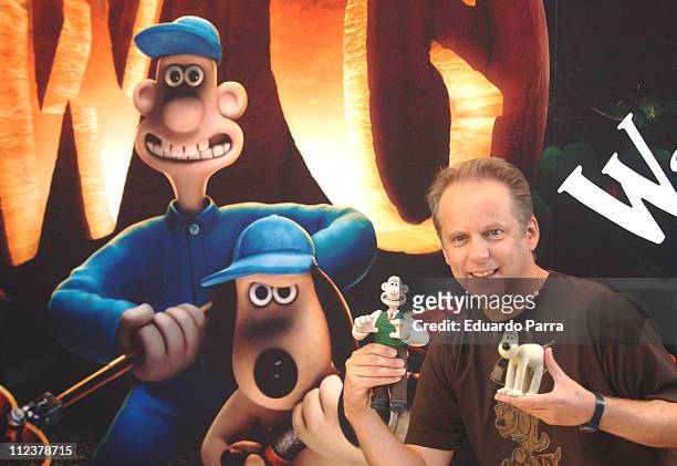 Nick Park, creator of "Wallace & Gromit" during "Wallace & Gromit: The Curse of the Were-Rabbit" Madrid Photocall at Hesperia Hotel in Madrid, Spain.