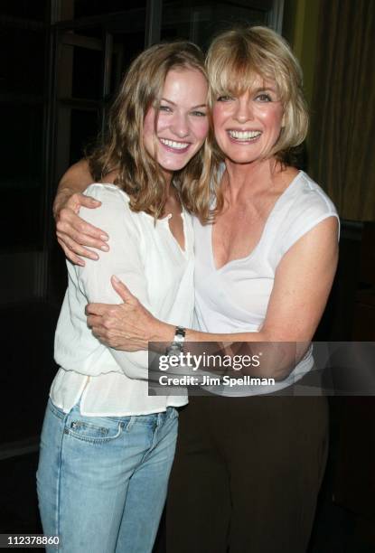 Kelly Overton & Linda Gray during Linda Gray Stars In "The Graduate" For a One-Week Engagement - Opening Night After-Party at Jack Rose in New York...