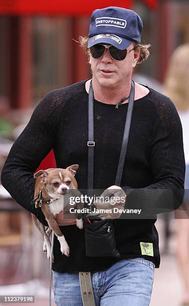 Mickey Rourke Miami Mickey Rourke Sighting In South Beach Photos and Premium High Res ...