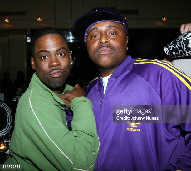 Chirs Rock and Alex Thomas during Boost Mobile Presents Mary J Blige's Birthday Party Hosted by Kendu Isaacs at Mr Chow in Beverly Hills, California,...