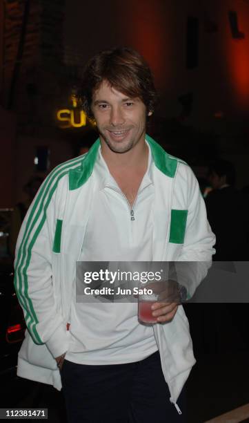 Jay Kay of Jamiroquai during Jay Kay of Jamiroquai Visits his Club - Duo Music Exchange in Tokyo - May 28, 2005 at Duo Music Exchange in Tokyo, Japan.