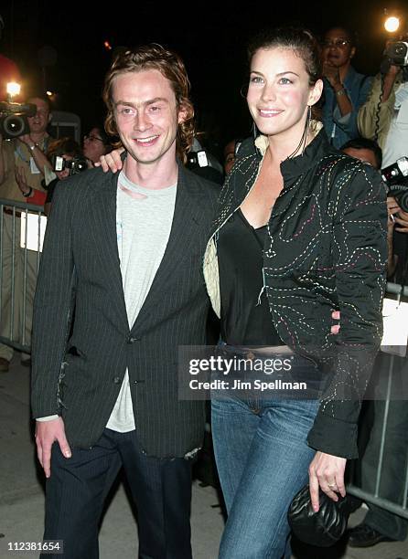 Royston Langdon & Liv Tyler during Mercedes Benz Fashion Week 2003 - Opening of the First Stella McCartney Store Worldwide at Stella McCartney Store...