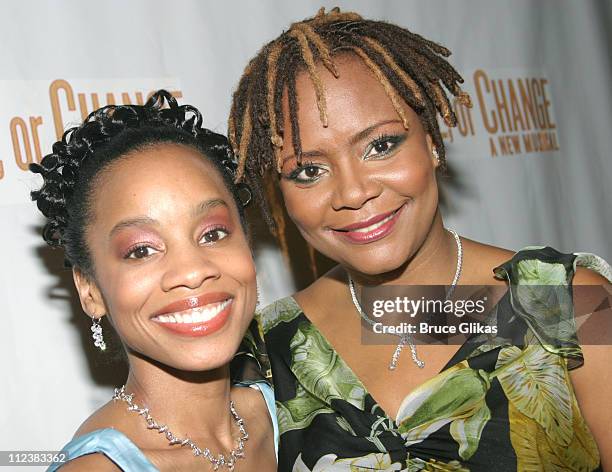 Anika Noni Rose and Tonya Pinkins during "Caroline Or Change" Opening Night on Broadway - After Party at Gotham Hall in New York City, New York,...