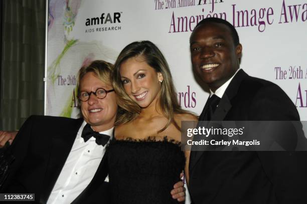 Carson Kressley of "Queer Eye for the Straight Guy", Katrina Campins and Kwame Jackson of "The Apprentice"