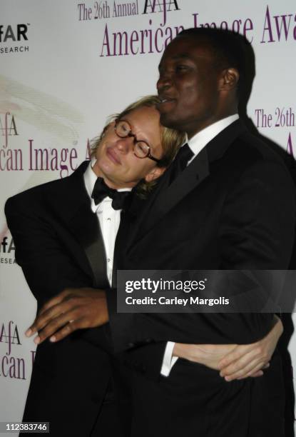 Carson Kressley of "Queer Eye for the Straight Guy" and Kwame Jackson of "The Apprentice"