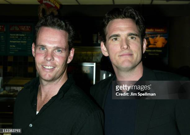 Kevin Dillon and Director Matt Dillon during "City of Ghosts" Premiere at Clearview Chelsea West Cinema in New York City, New York, United States.