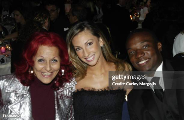 Patricia Field with Katrina Campins and Kwame Jackson of "The Apprentice"