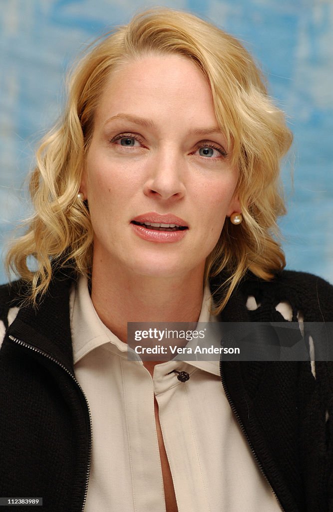 "Paycheck" Press Conference with Ben Affleck, Uma Thurman, John Woo and Aaron Eckhart