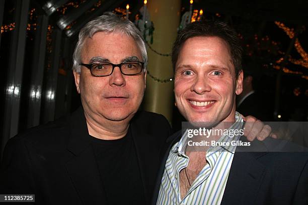 Bill Kenwright, producer and Michael Hayden