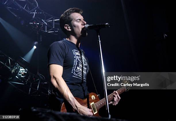 Nick Hexum of 311 during K-Rock Claus-Fest 2003 - Day One at Hammerstein Ballroom in New York City, New York, United States.