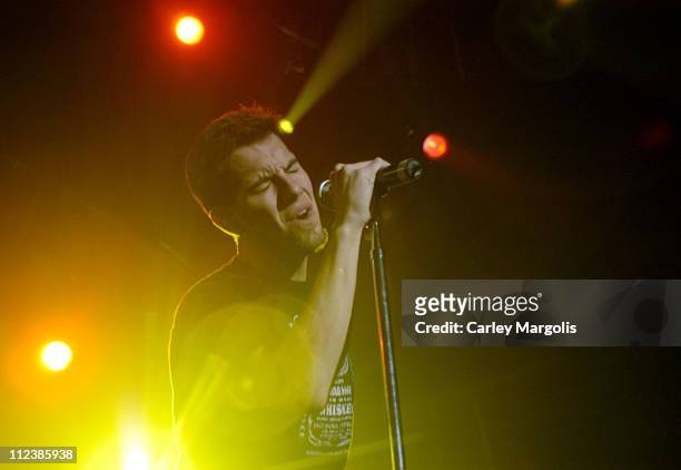 Nick Hexum of 311 during K-Rock Claus-Fest 2003 - Day One at Hammerstein Ballroom in New York City, New York, United States.