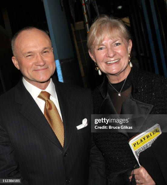 Commissioner Raymond W. Kelly and wife **EXCLUSIVE COVERAGE**